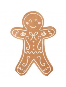 Guardanapos Boneco Gengibre